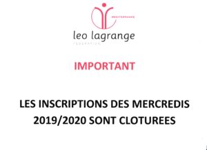 Lire la suite à propos de l’article INFORMATION RENTRÉE 2019 – 2020 !!