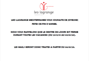 Lire la suite à propos de l’article FIN D’ANNEE 2019